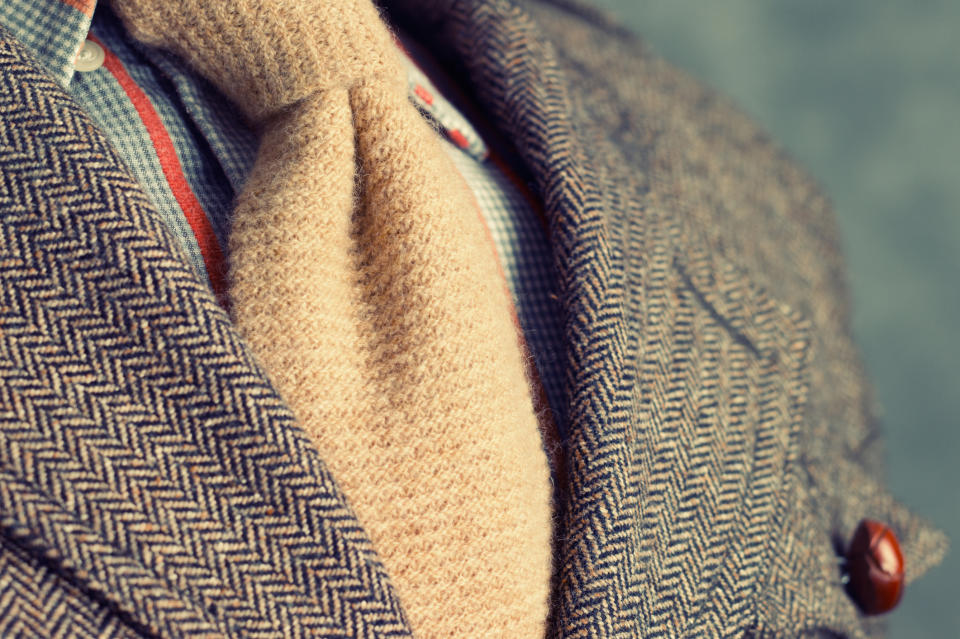 Wearing tweed is a classic sign of poshness, according to the survey. (Getty Images)