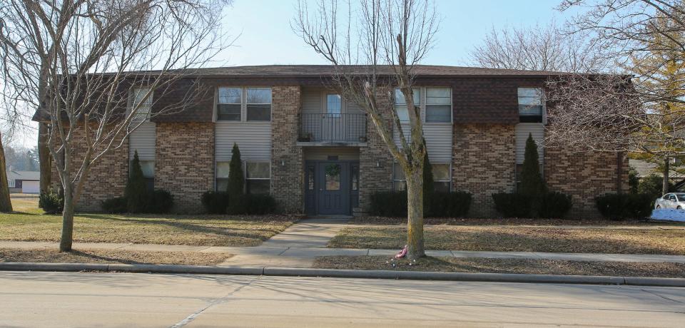 An apartment complex in the 3900 block of Mishicot Road in Two Rivers was where 3-year-old Elijah Vue disappeared from, as seen Tuesday, Feb. 27, 2024, in Two Rivers, Wis.