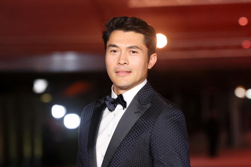 Henry Golding attends the 3rd Annual Academy Museum Gala in Los Angeles, California