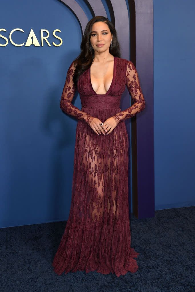 jurnee smollett at us entertainment ampas governors awards