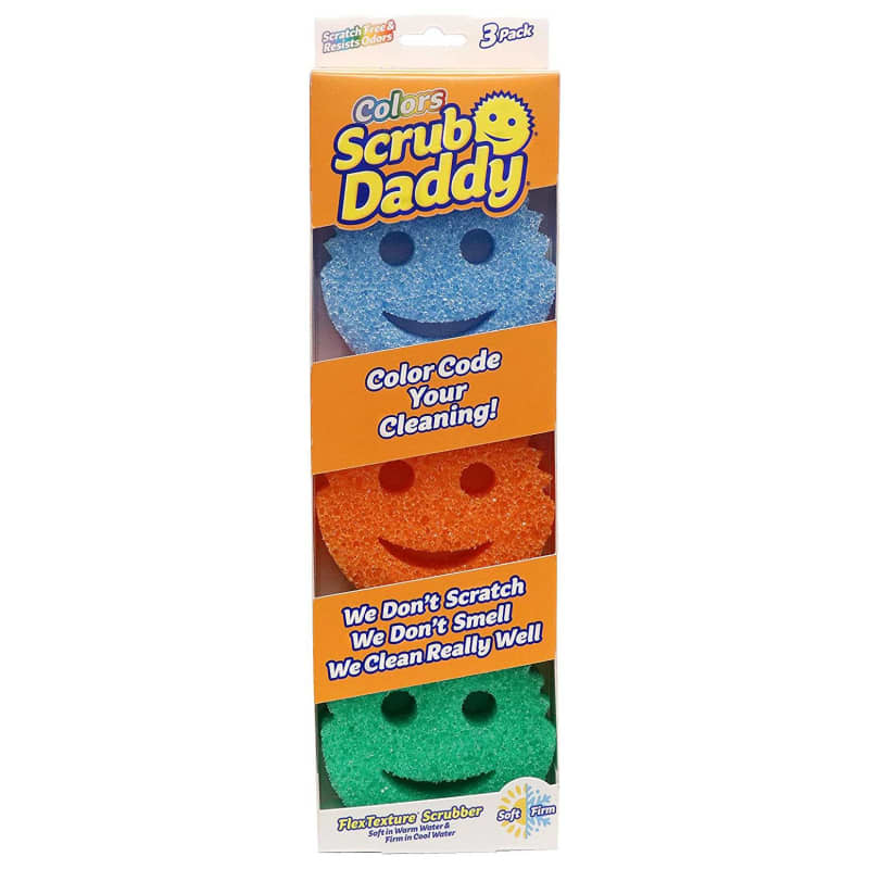 Scrub Daddy Color Sponges (3-pack)