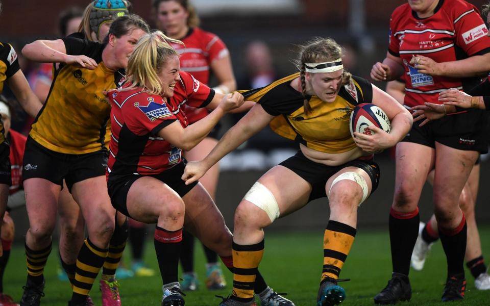 Sale v Gloucester-Hartpury is the second game in the new Premier 15s season to fall victim to the virus, after Wasps’ opening weekend match with Bristol Bears was postponed earlier this month.  - GETTY IMAGES