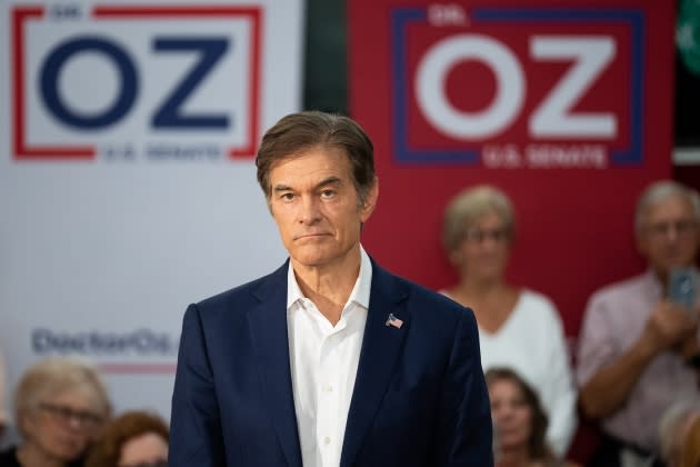 dr.-oz-campaign-gaffes - Credit: Bill Clark/CQ-Roll Call, Inc/Getty Images