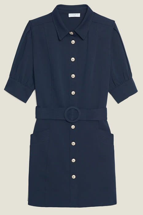 sandro-shirt-dress