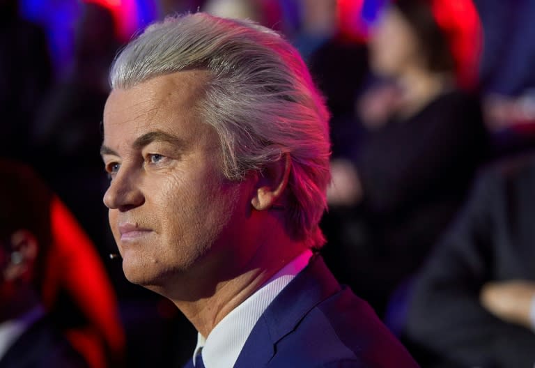 Dutch far-right MP Geert Wilders