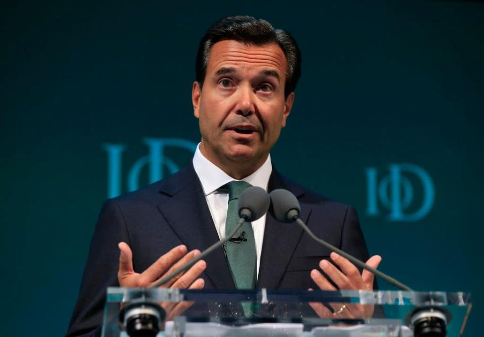 The former boss of Lloyds Banking Group has stepped down as chairman of Credit Suisse after less than 12 months following an investigation (Jonathan Brady/PA) (PA Archive)