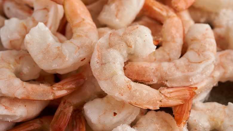 frozen cooked shrimp