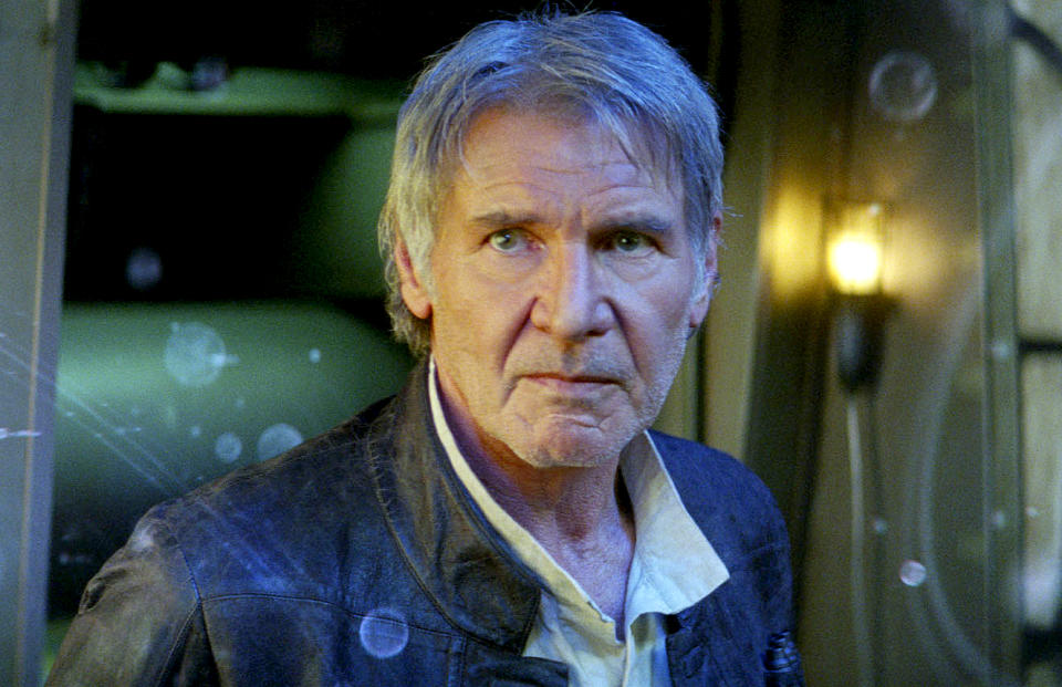 Harrison Ford in ‘Star Wars: The Force Awakens’