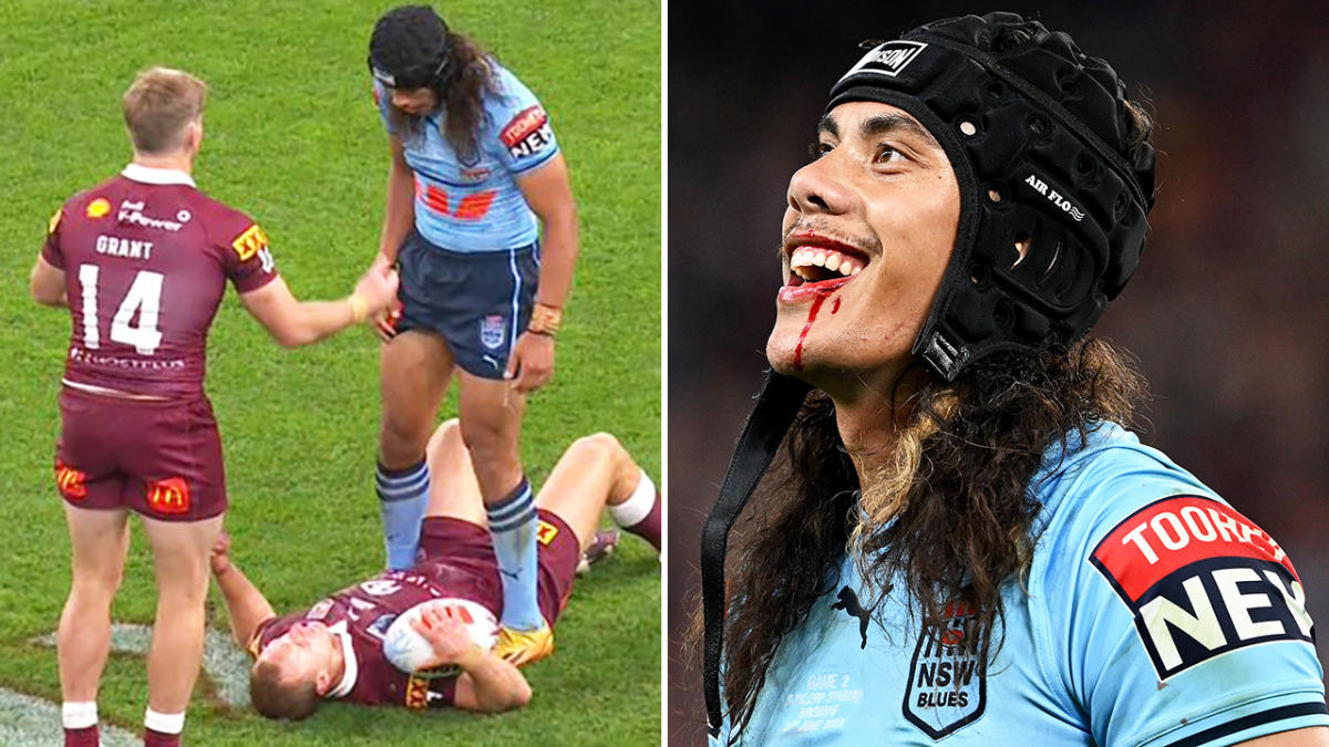 Jarome Luai called out over ugly State of Origin scenes: 'Sore loser'