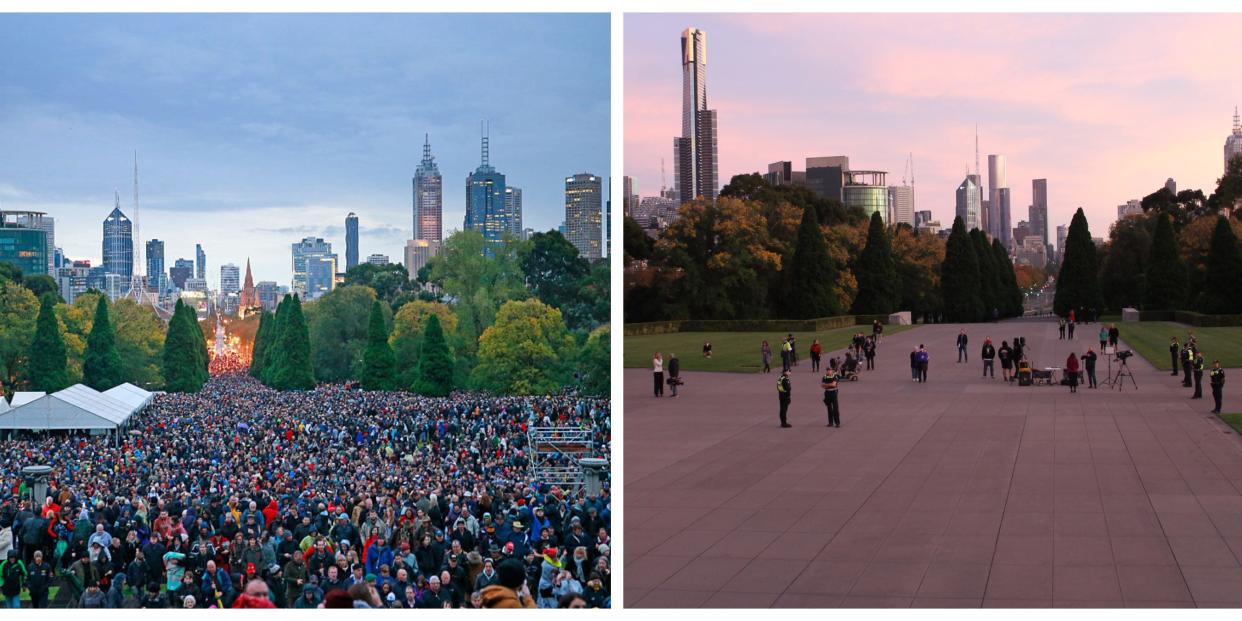 before after dawn service