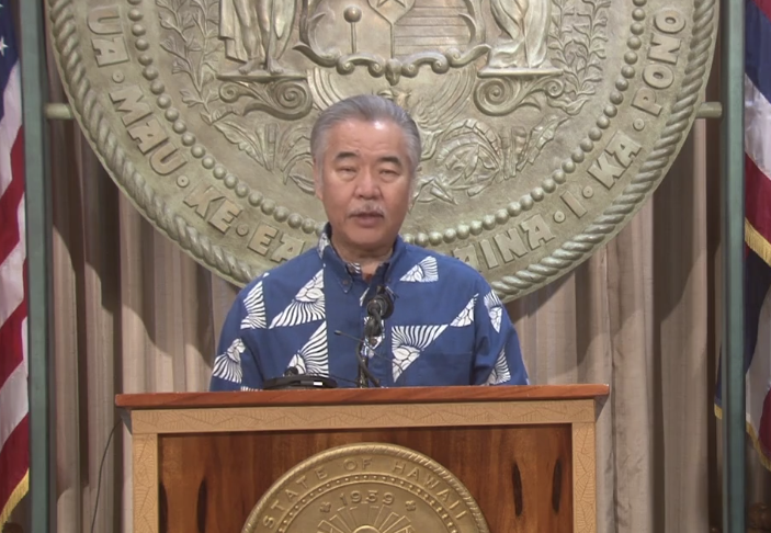 Governor David Ige is open to welcoming Australians to Hawaii. Source: Governor David Ige/ Facebook