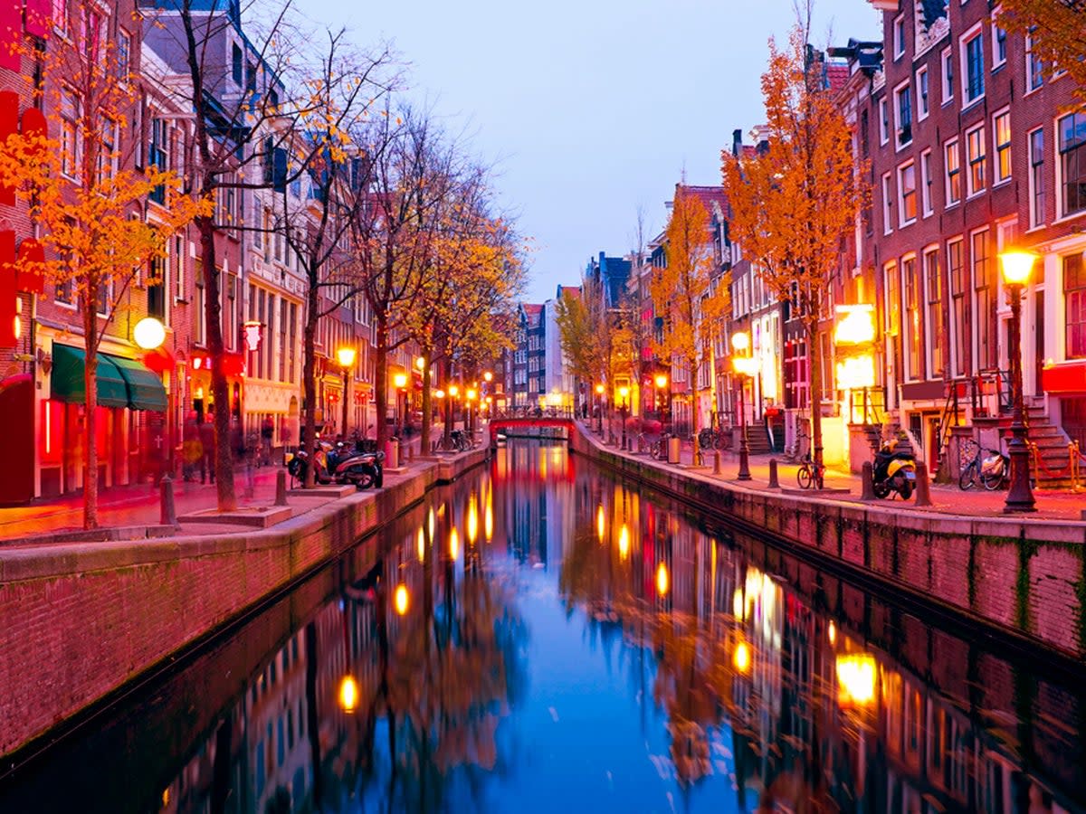 The red light district in Amsterdam (iStock/Getty Images)