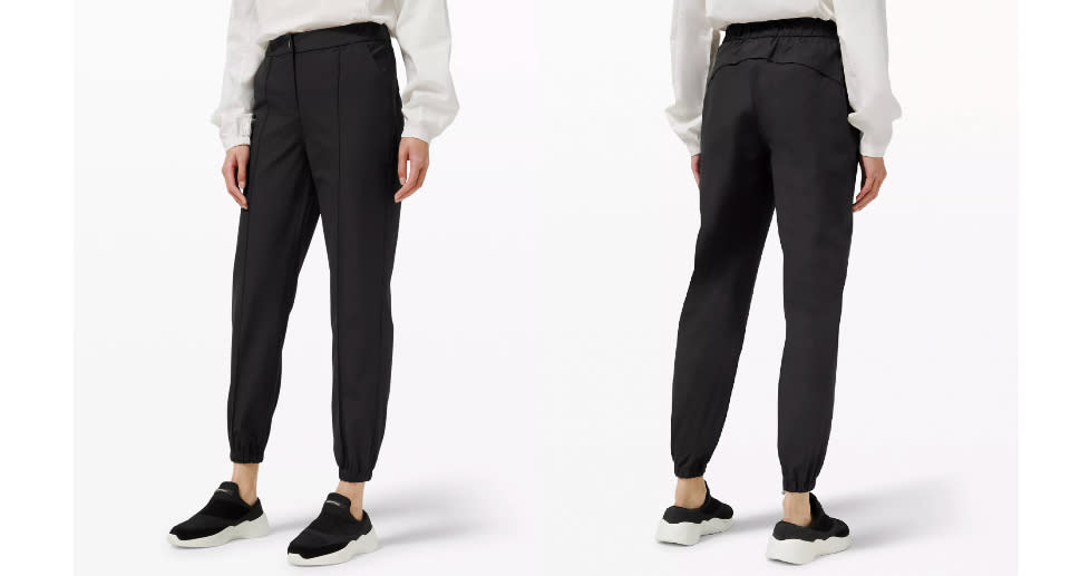The Lululemon Warpstreme High-Rise Jogger 7/8 Length are a shopper-favourite pair of pants for spring.