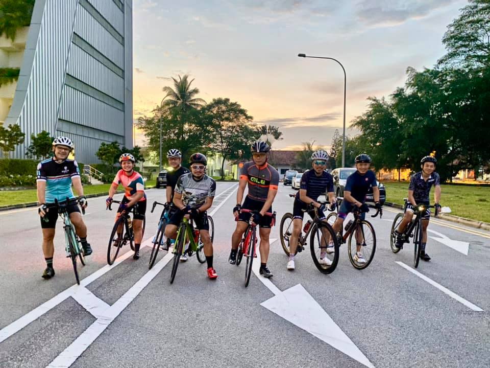 Cyclists from the Break The Cycle initiative. (PHOTO: Facebook/Break The Cycle SG)