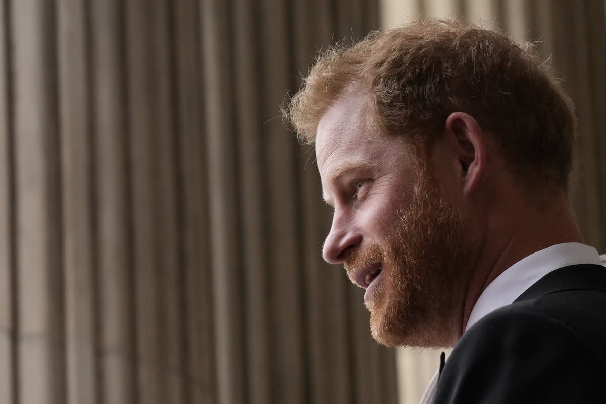 The Duke of Sussex is taking legal action over a decision not to allow him to pay for police protection for himself and his family when visiting from north America (Matt Dunham/PA) (PA Wire)