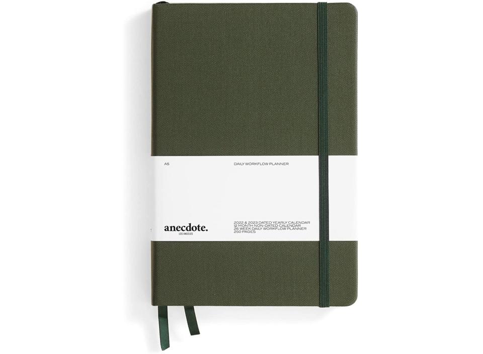 Help them stick to schedules and deadlines by tracking everything in a daily planner.  (Source: Amazon)