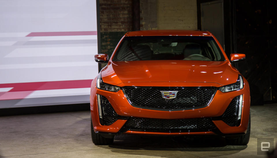 2020 Cadillac CT5-V unveil