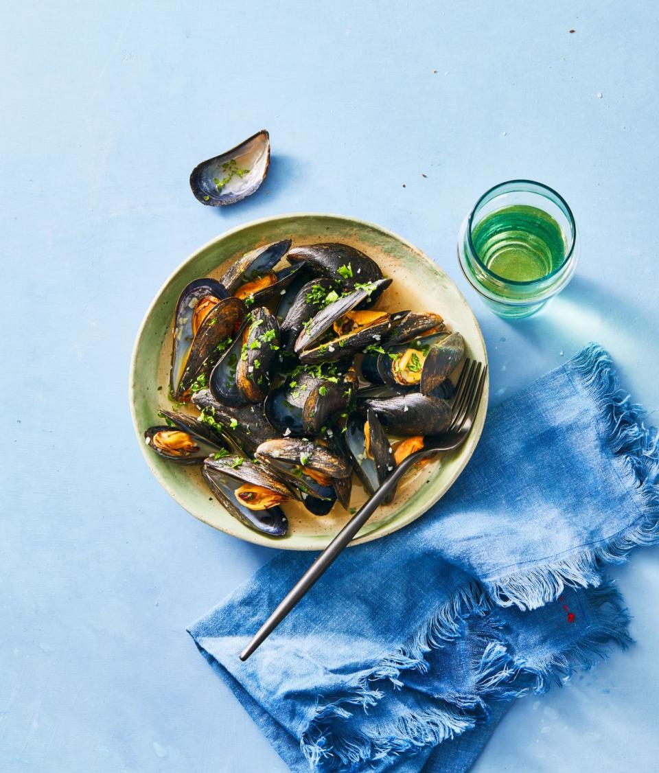 White Wine Mussels