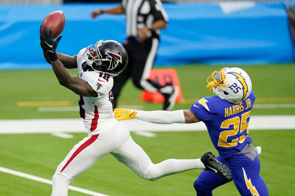 Calvin Ridley has been reinstated from a yearlong suspension for gambling.