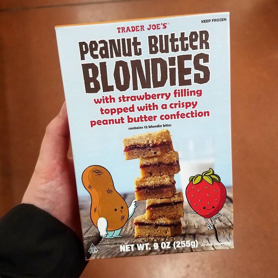Peanut Butter Blondies