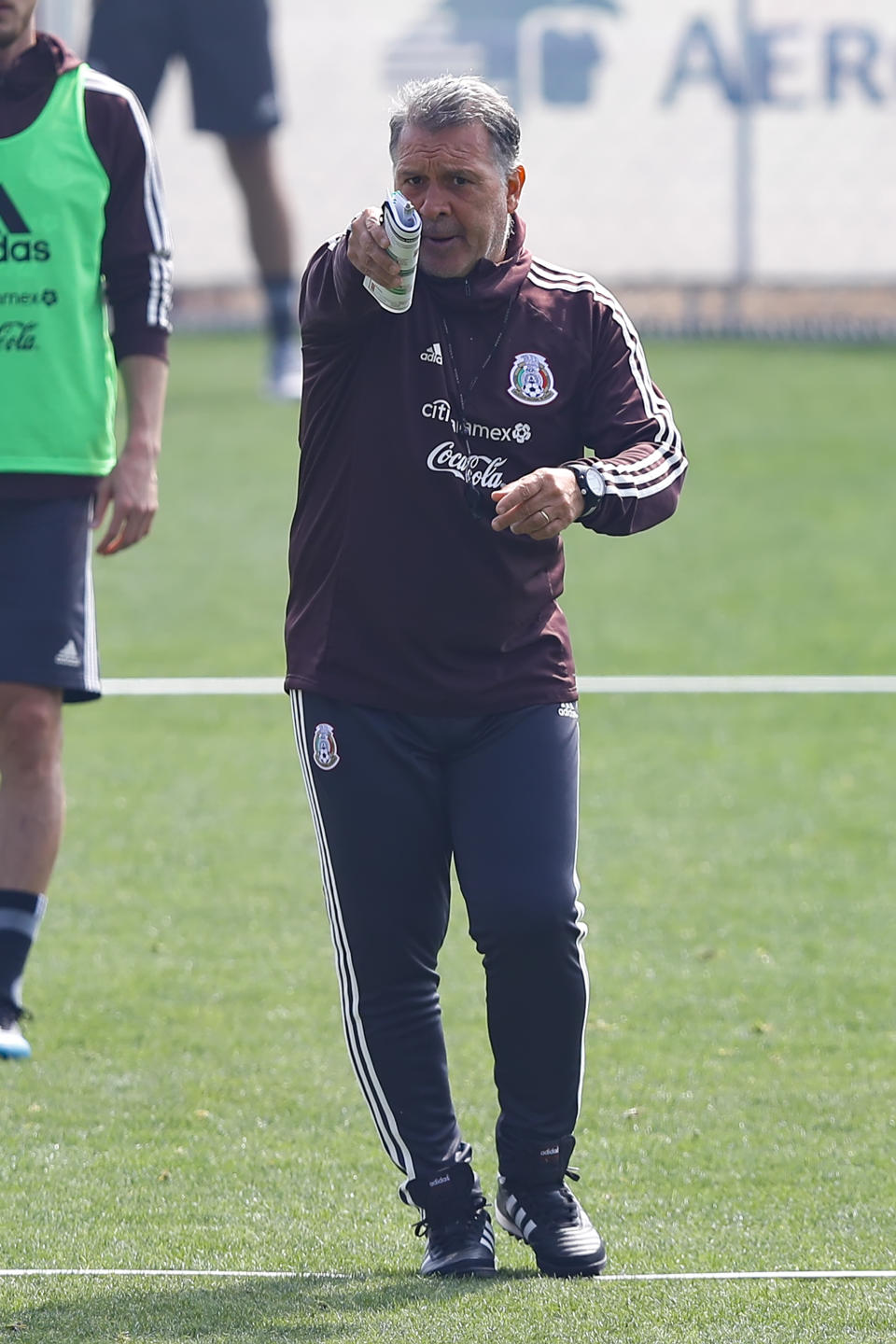 Gerardo Martino en un entrenamiento de la selección Mexicana. / Foto: Getty Images