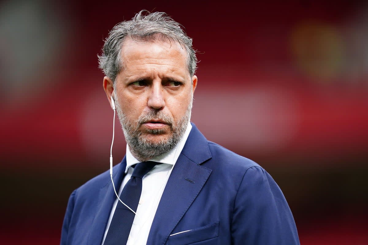 There was bad news for Fabio Paratici on Thursday (PA) (PA Wire)