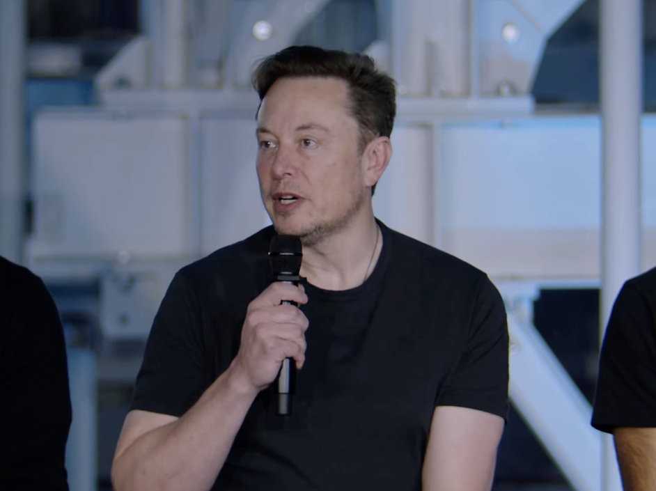 Elon Musk à la journée des investisseurs de Tesla