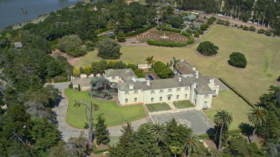 Heiress Huguette Clark never set foot in the family's 23-acre estate in Santa Barbara after she inherited it in 1963. Soon it will be open for the public to set their feet in it.  / Credit: CBS News