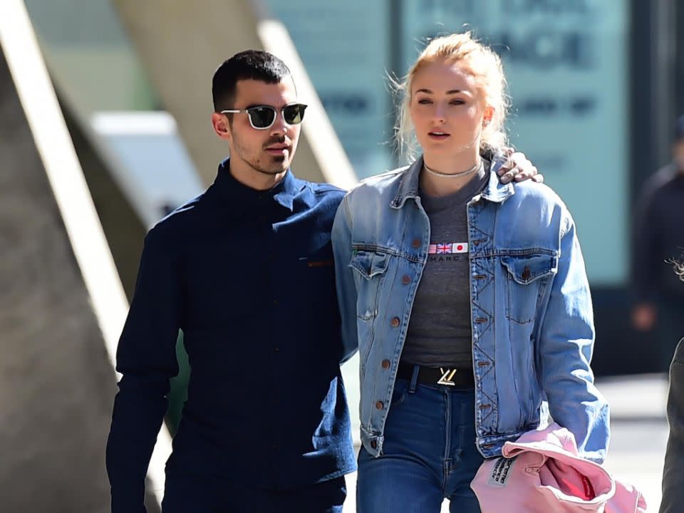 Sophie has been dating Joe Jonas for almost 12 months. Source: Getty