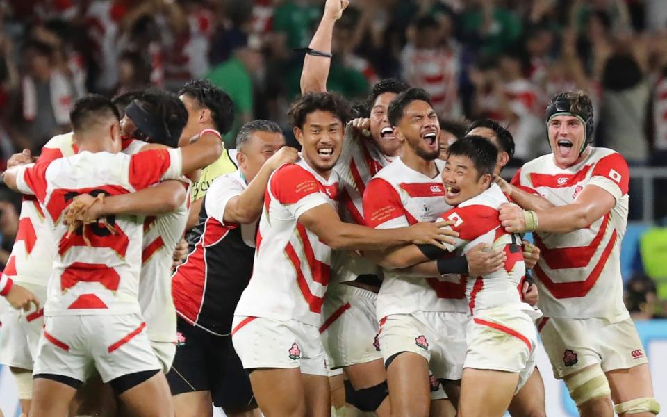 Japan shock the world again with the Shizuoka Stunner' - AP