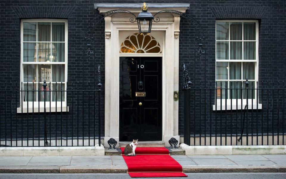 <p>10 Downing Street, home to British Prime Minister Theresa May, perhaps vies with the White House in worldwide recognition. It has been home to prime ministers of Britain since 1735. In comparison to the overt palaces of other world leaders, the true size of 10 Downing Street is somewhat opaque: The external simplicity belies an internal labyrinth. This seemingly modest townhouse has long been merged with the surrounding buildings, now boasting a myriad of doors, hallways and over 100 rooms. The home is never open to the public but can be glimpsed through the gates from Whitehall.</p>