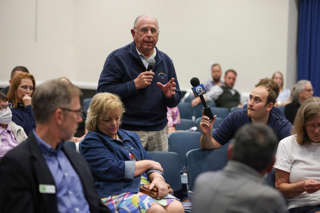 Martin County and the Treasure Coast Regional Planning Council holds the second of two community input meetings on the county's Comprehensive Plan on Thursday, Jan. 18, 2024, at the Blake Library in Stuart.