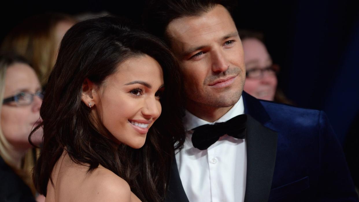 Michelle Keegan and Mark Wright on red carpet