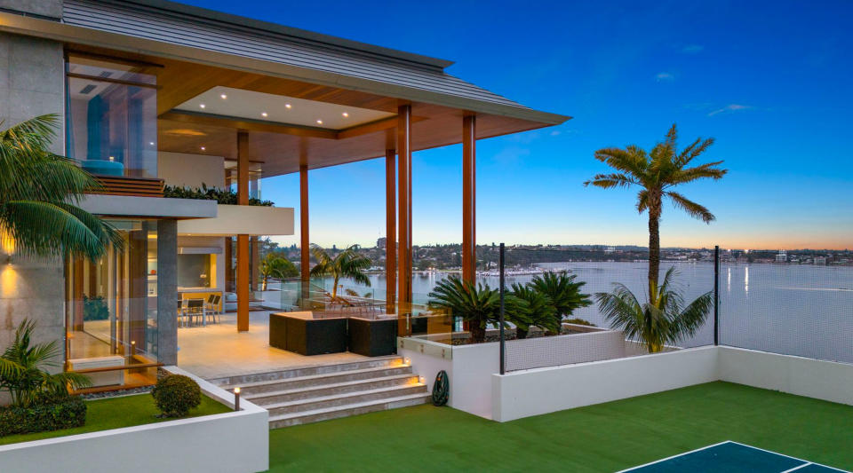 Fancy a game of tennis overlooking the river in Perth? Could be a reality for someone who the won $200m jackpot.