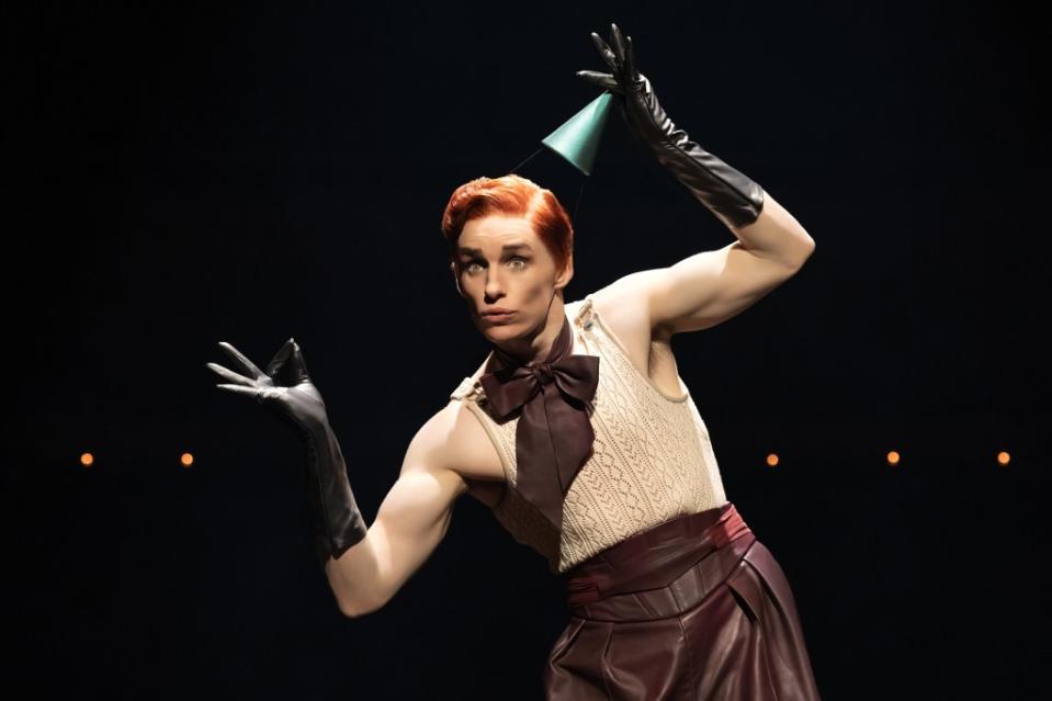 Eddie Redmayne in “Cabaret” Marc Brenner