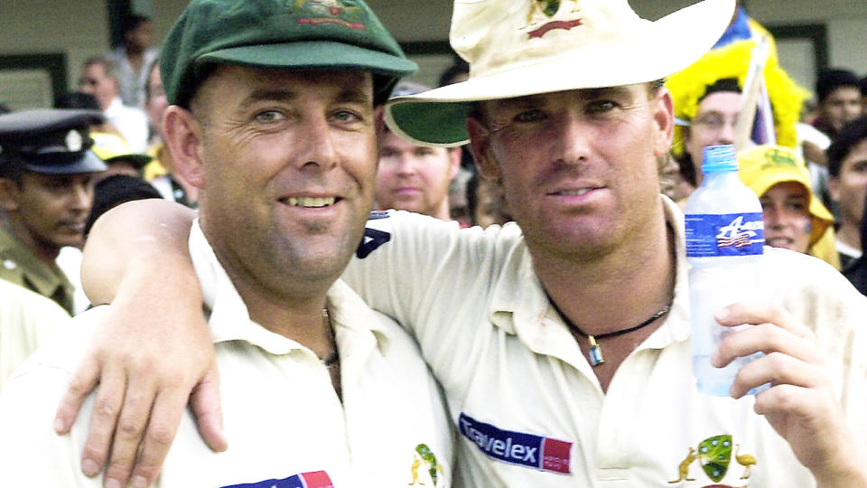 Darren Lehmann, pictured here in Sri Lanka in 2004.