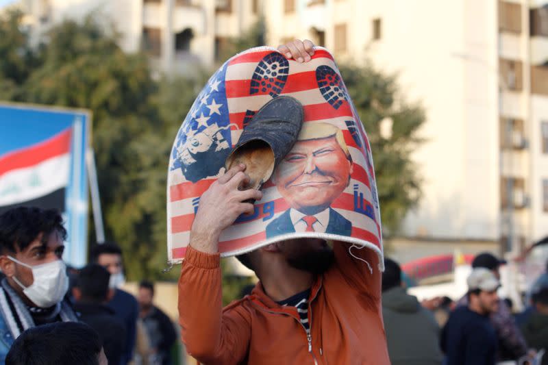 Protests at the U.S. Embassy in Baghdad