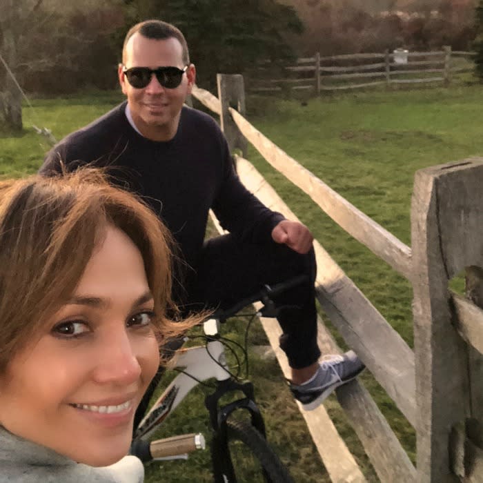 Jennifer Lopez shares cute family snap with Alex Rodriguez and his  daughters on Thanksgiving