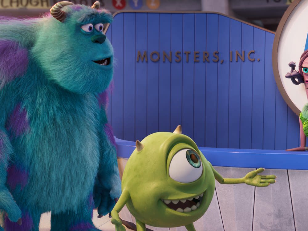 "Monster bei der Arbeit" setzt die Geschichte des Animationshits "Die Monster AG" aus dem Jahr 2001 als Serie fort. (Bild: © 2021 Disney)