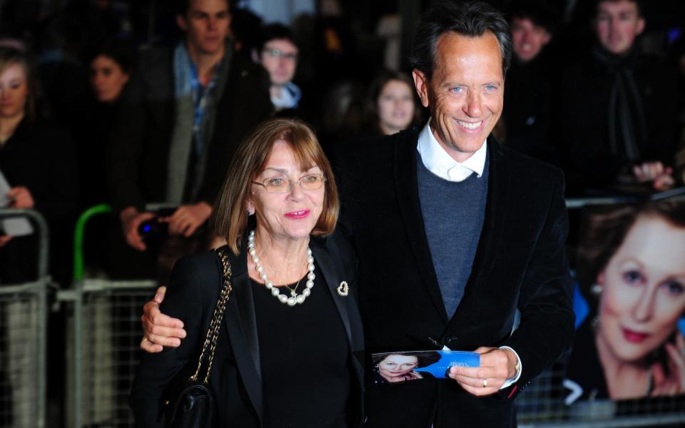 Richard E Grant and his late wife Joan Washington