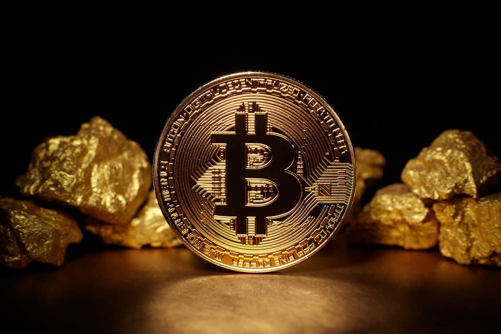 Bitcoin could rapidly replace gold in millennial portfolios - if the SEC finally approves a crypto ETF. | Source: Shutterstock