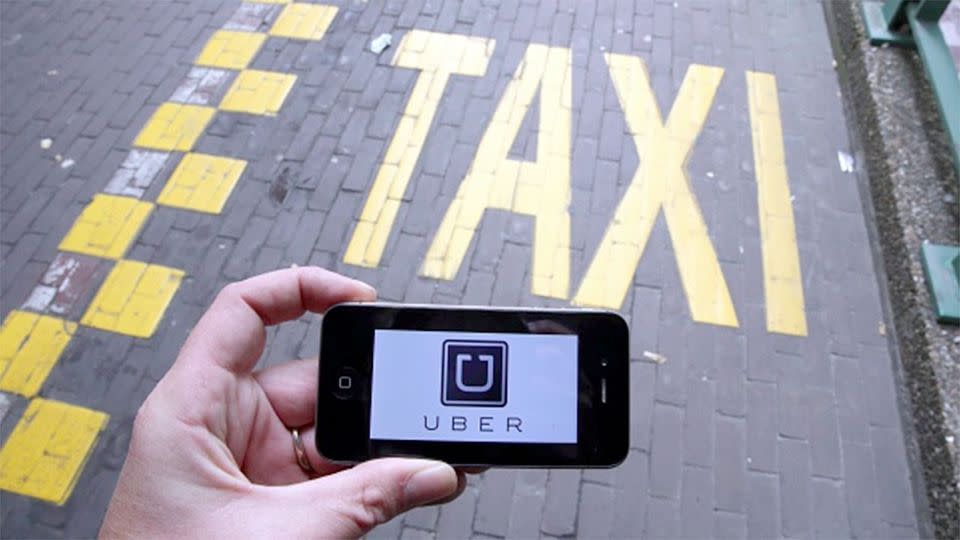 The war between the two ride-sharing companies escalates. Photo: Getty