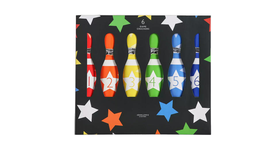 John Lewis & Partners Santa Bowling Game Christmas Crackers 