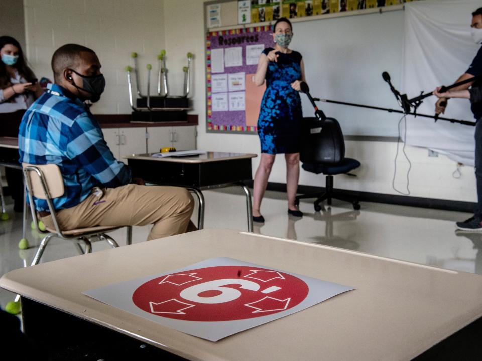 reopening school precautions coronavirus maryland