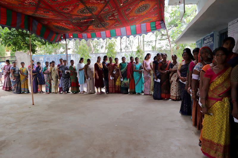 Voting in the fourth phase of India's general election