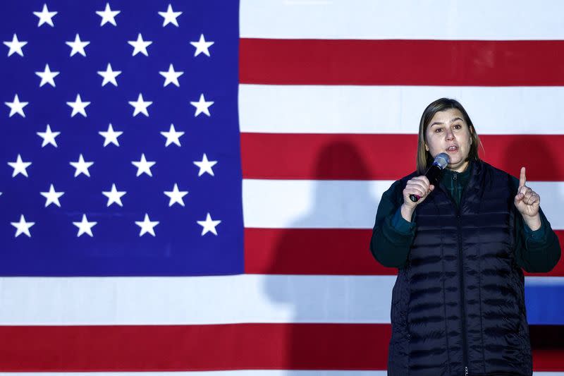 U.S. Representative Elissa Slotkin campaigns in Michigan ahead of midterm election