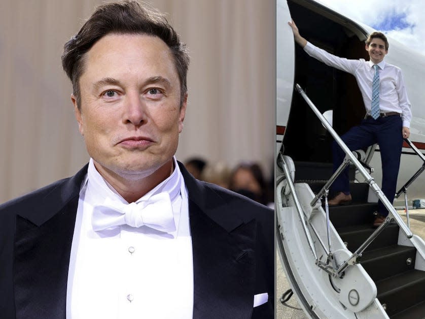 Jack Sweeney and Elon Musk