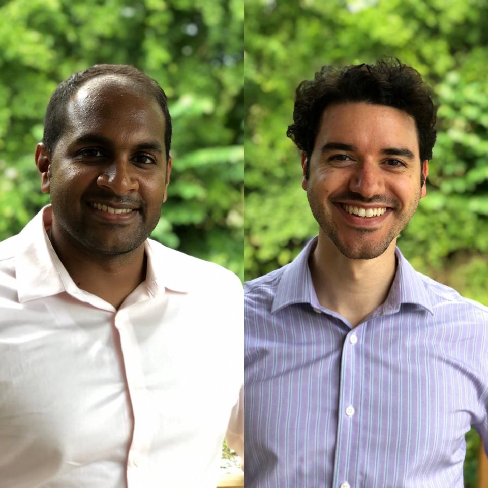 Ravi Atreya and Pedro Teixeira of PredictionHealth