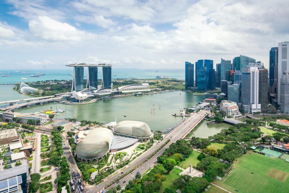 Singapore skyline