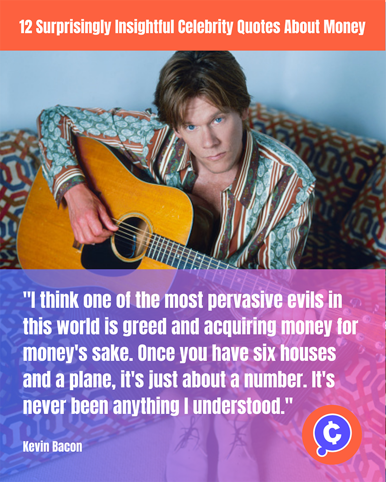 Kevin Bacon Money Quote